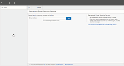 Desktop Screenshot of ess.barracudanetworks.com