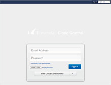 Tablet Screenshot of login.barracudanetworks.com